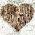 Large Driftwood Love Heart Sculpture