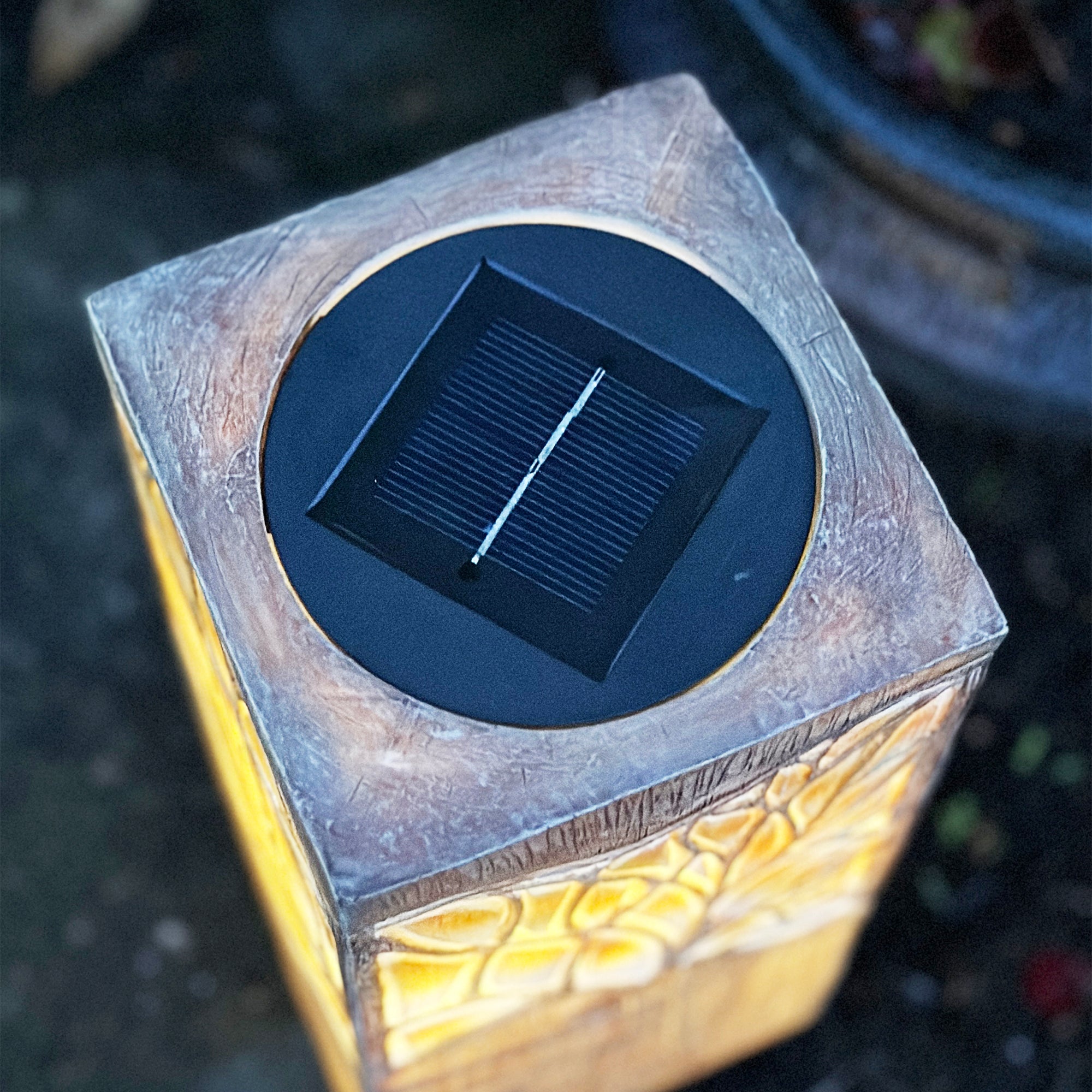 Woodland Trees Solar Garden Light