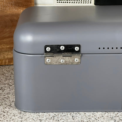 Matt Grey Bread Bin