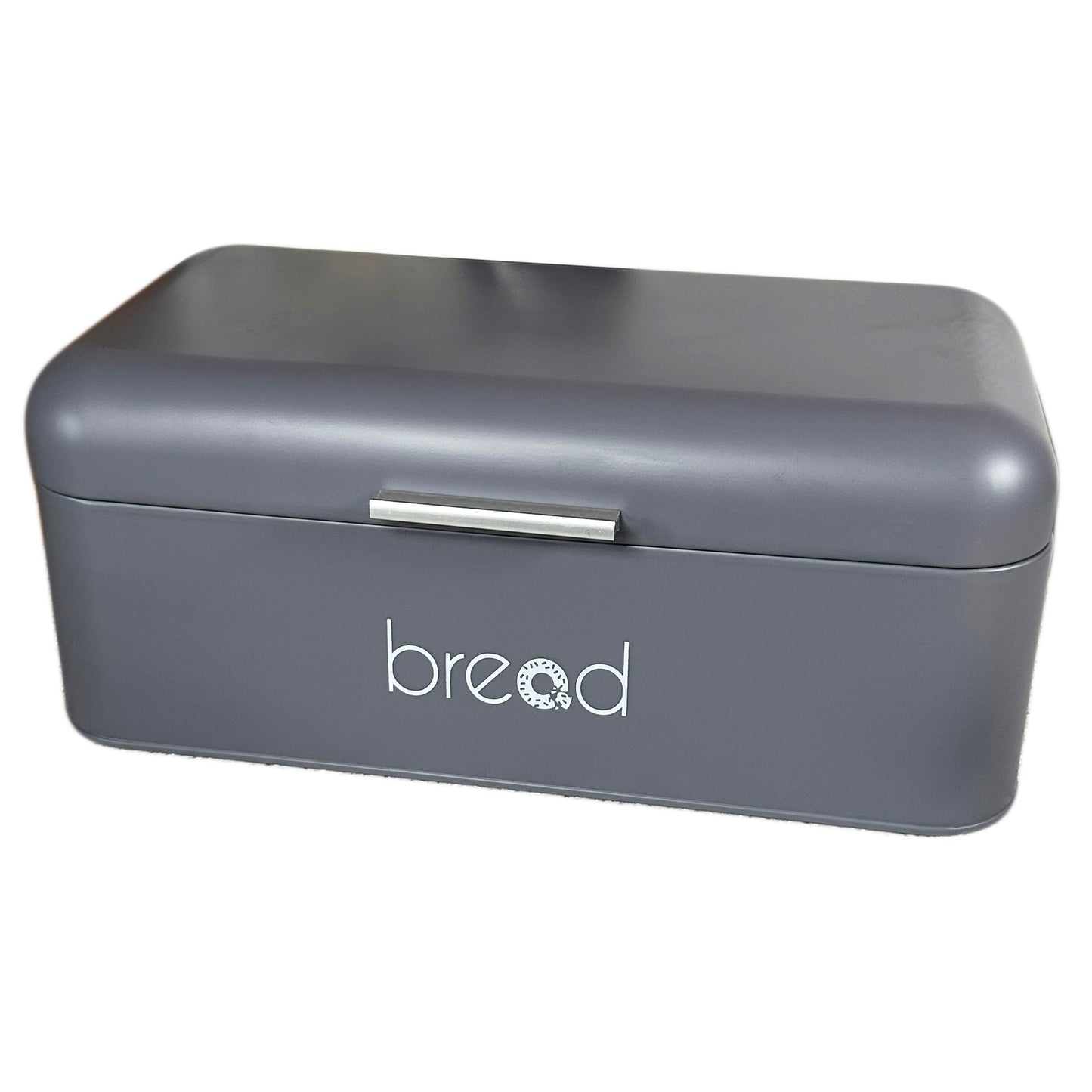 Matt Grey Bread Bin