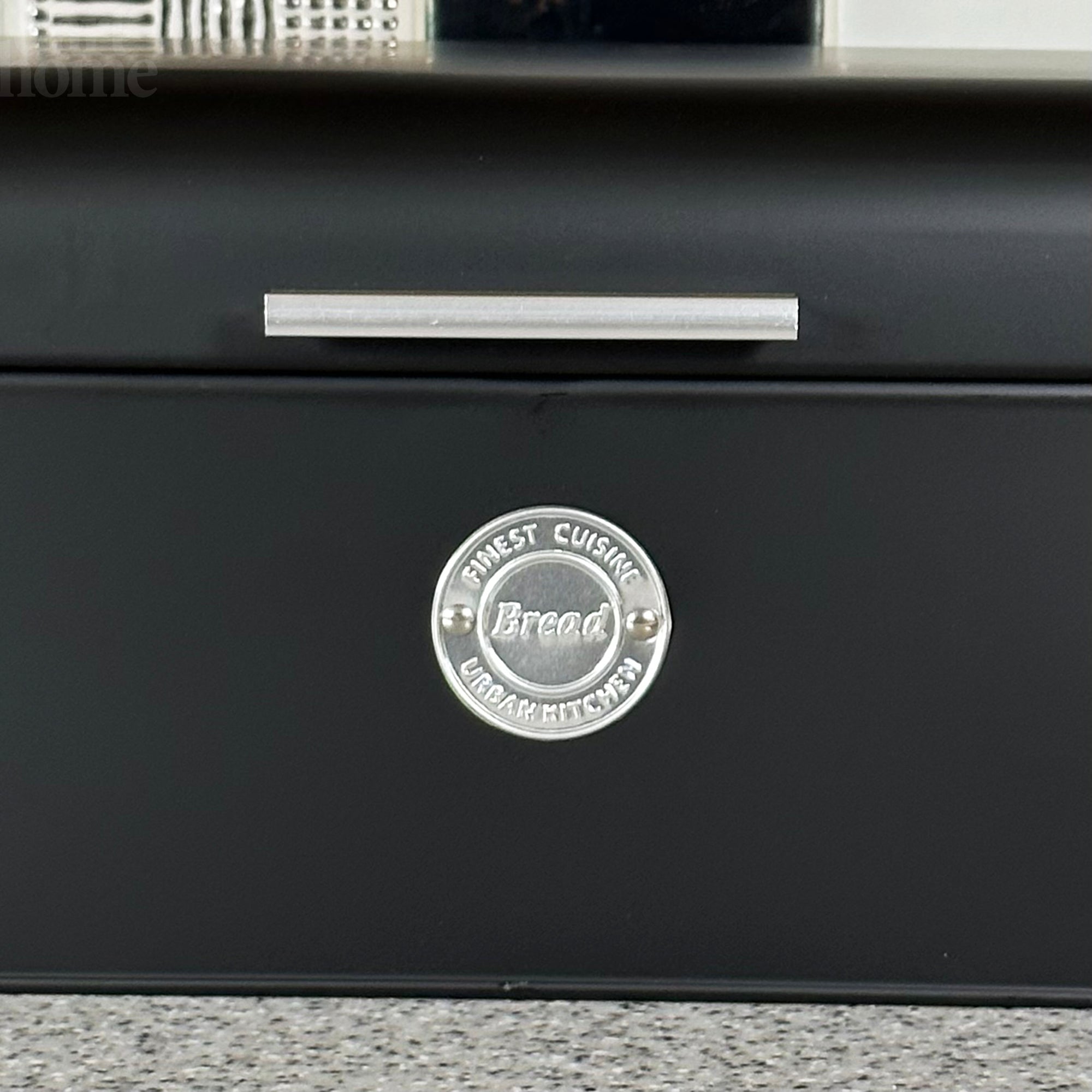 Matt Black Bread Bin