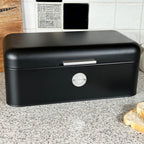 Matt Black Bread Bin