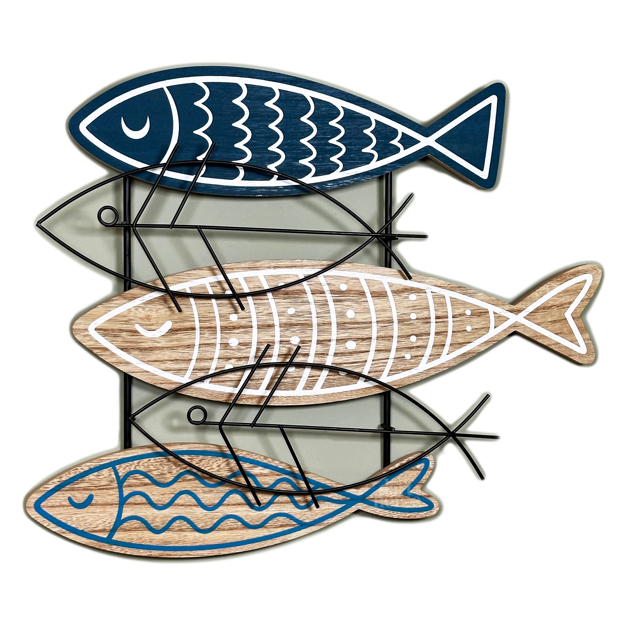Swimmin Fishes Wall Deco