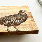 Pheasant Mango Wood Chopping Board