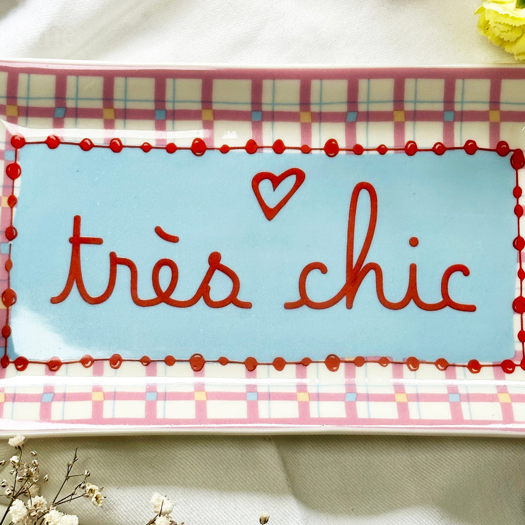 Tres Chic Schmuckschale aus Steinzeug