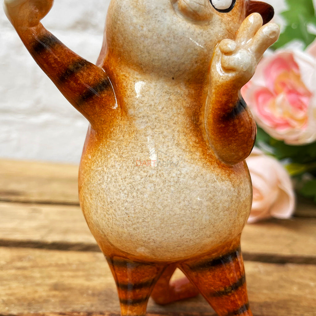 Ingwer Fat Selfie Katzenornament