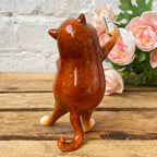 Ingwer Fat Selfie Katzenornament