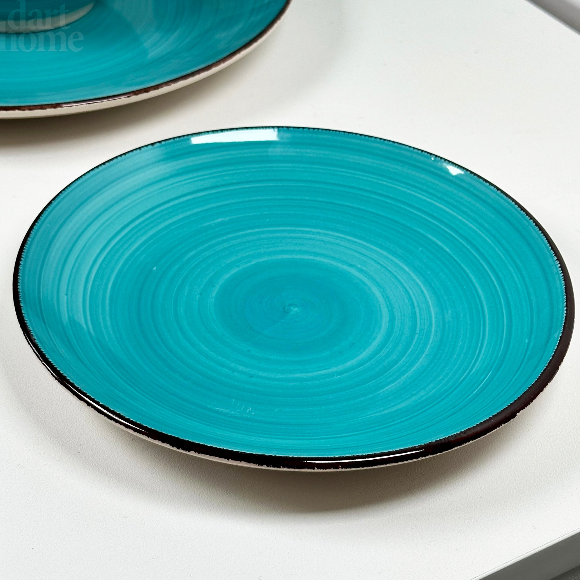 Blue Swirl 16 Piece Dinner Set
