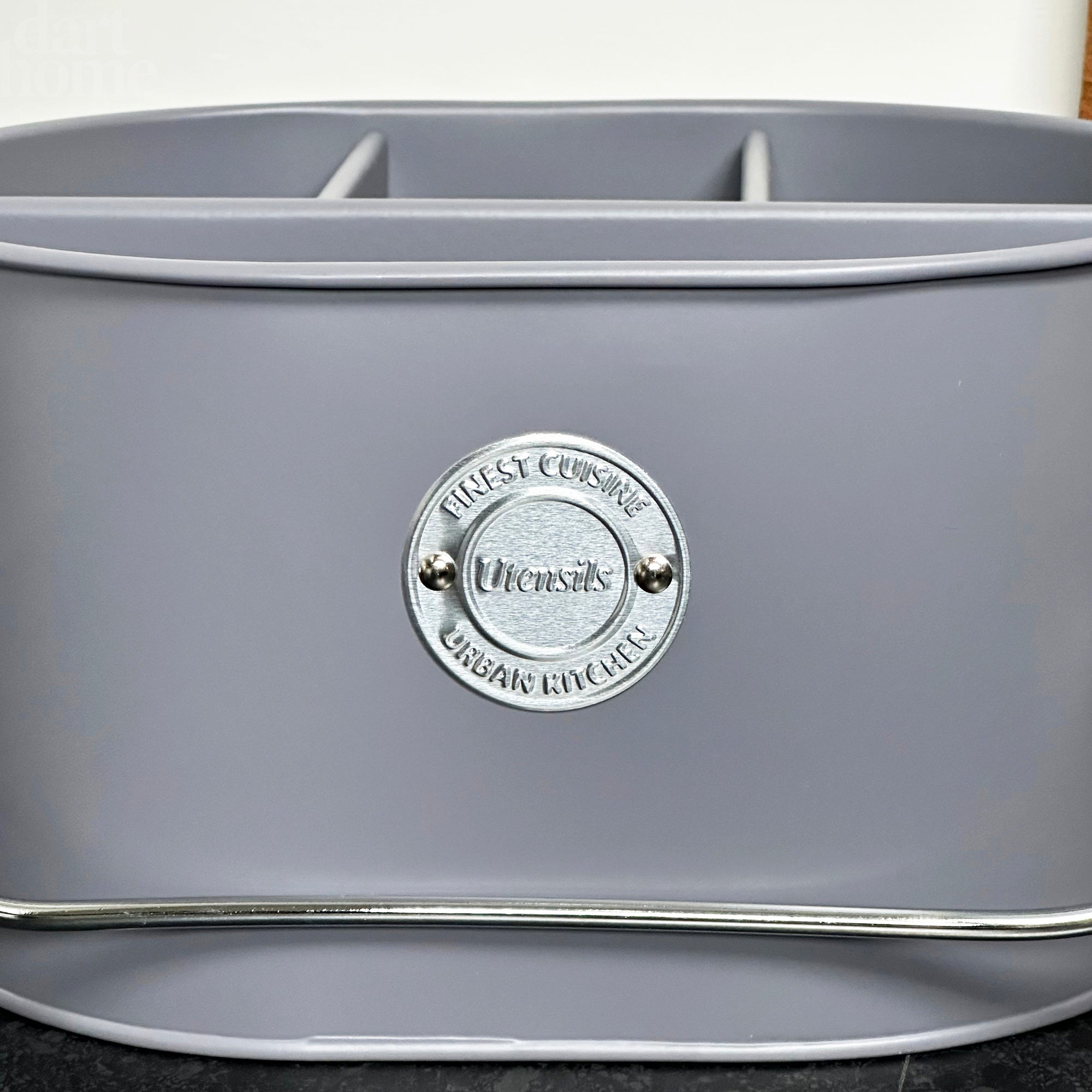Grey 4 Compartment Table Caddy
