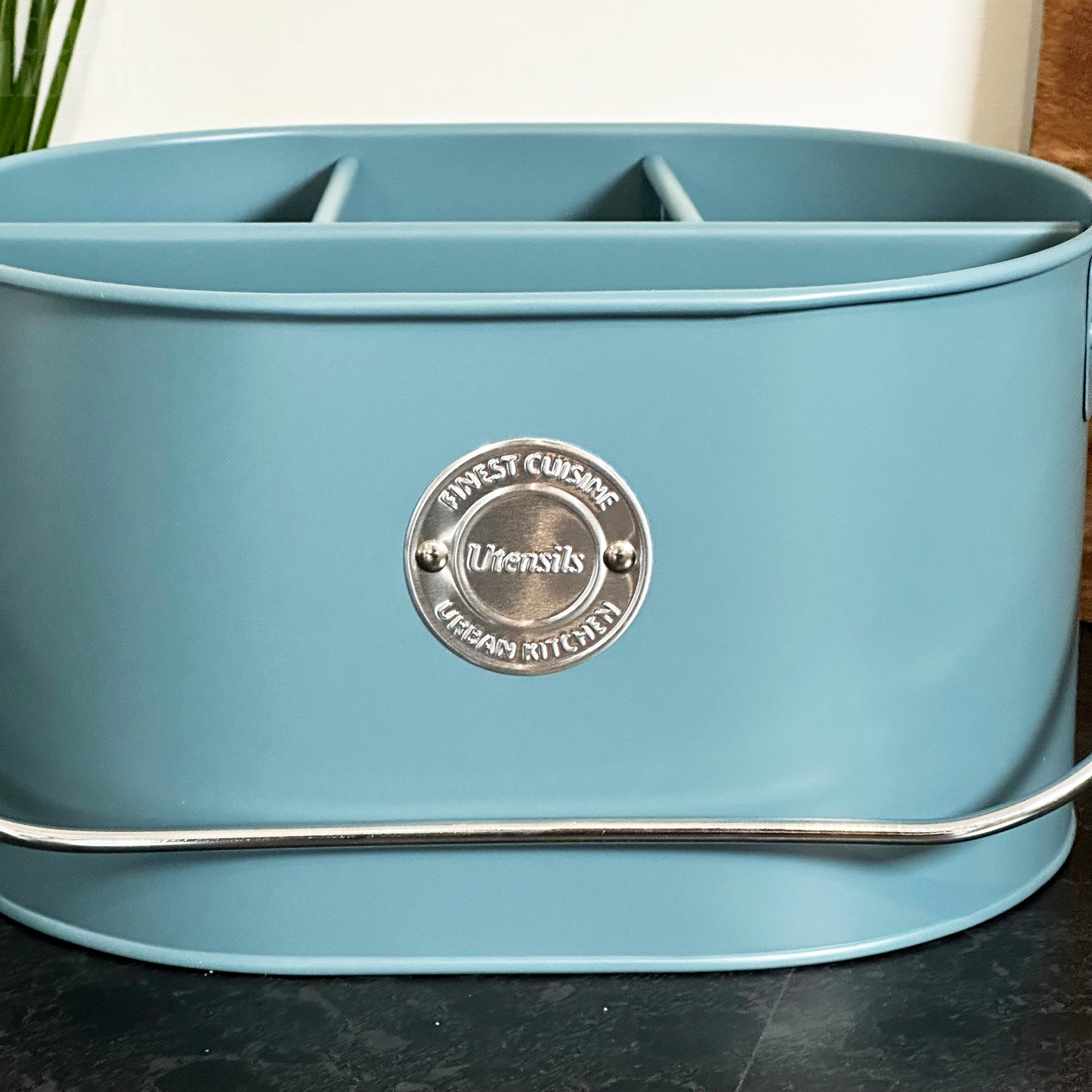 Blue 4 Compartment Table Caddy