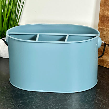 Blue 4 Compartment Table Caddy