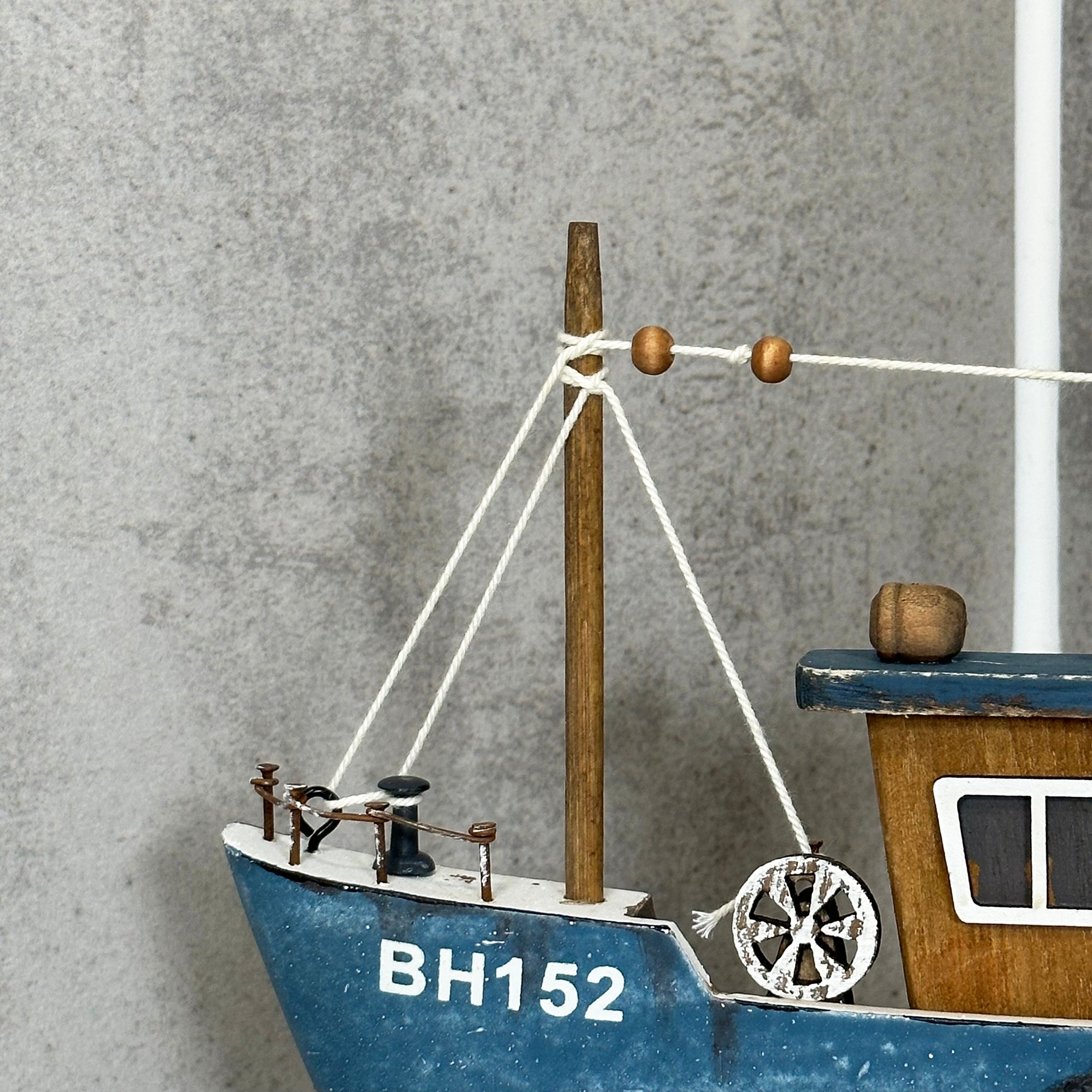 Wooden Trawler Ornament