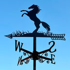 Rearing Horse Silhouette Weathervane