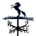 Rearing Horse Silhouette Weathervane