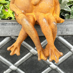 Rusty Love Frogs Shelf Sitters