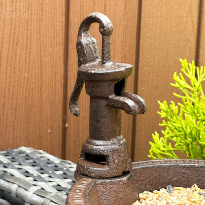 Water Pump Bird Feeder