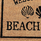 Welcome To Our Beach House Coir Doormat - Style B