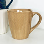 Set Of 4 Reactive Glaze Patterned Mugs 200ml
