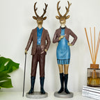 Gentleman und Lady Hirsch-Ornament