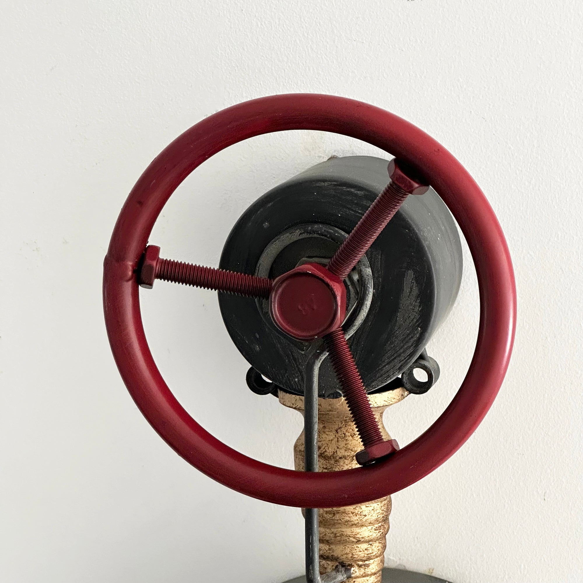 Industrial Metal Pipe Wall Clock