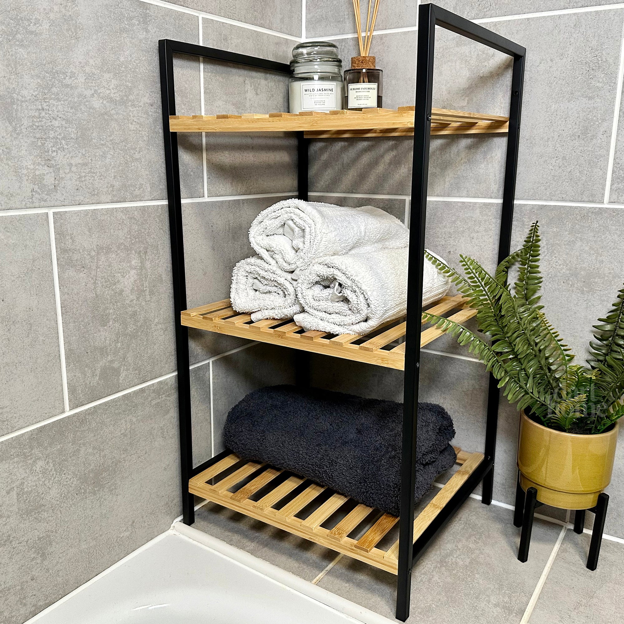 Badezimmerregal mit 3 Etagen