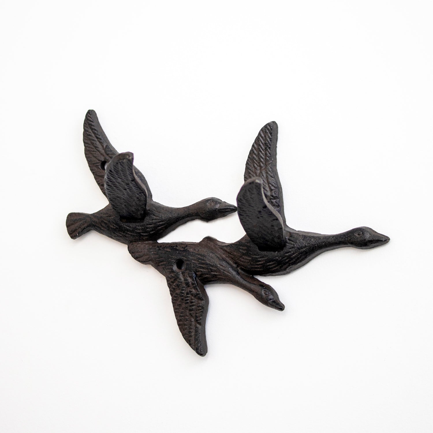 Small Cast Iron Flying Bird Coat Hooks