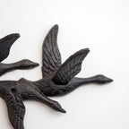 Small Cast Iron Flying Bird Coat Hooks