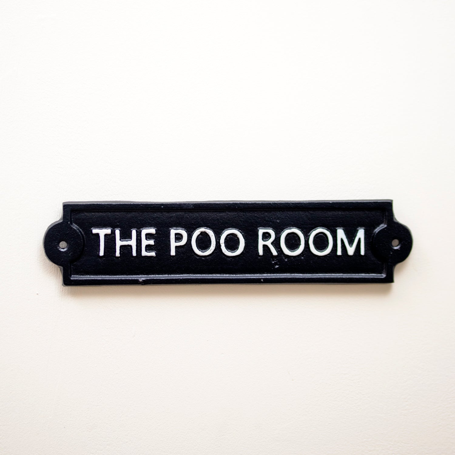 The Poo Room Sign