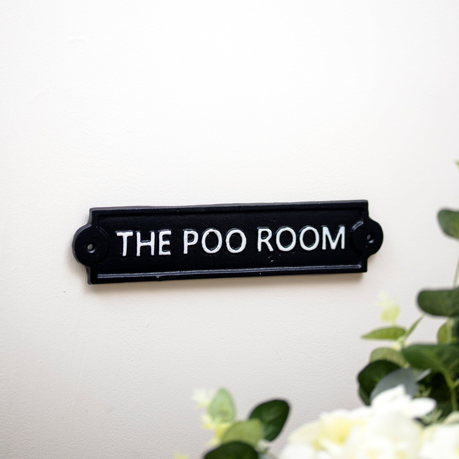 The Poo Room Sign