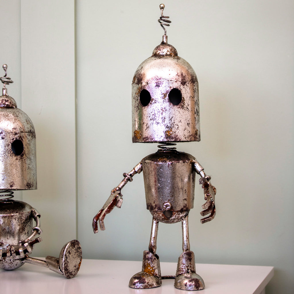 Bolt The Vintage Metal Robot Ornament