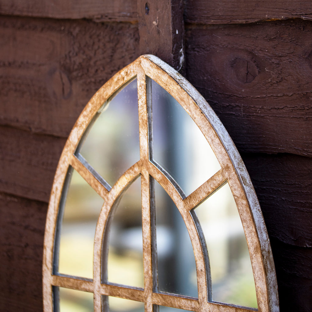 Cathedral Arch Garden Mirror