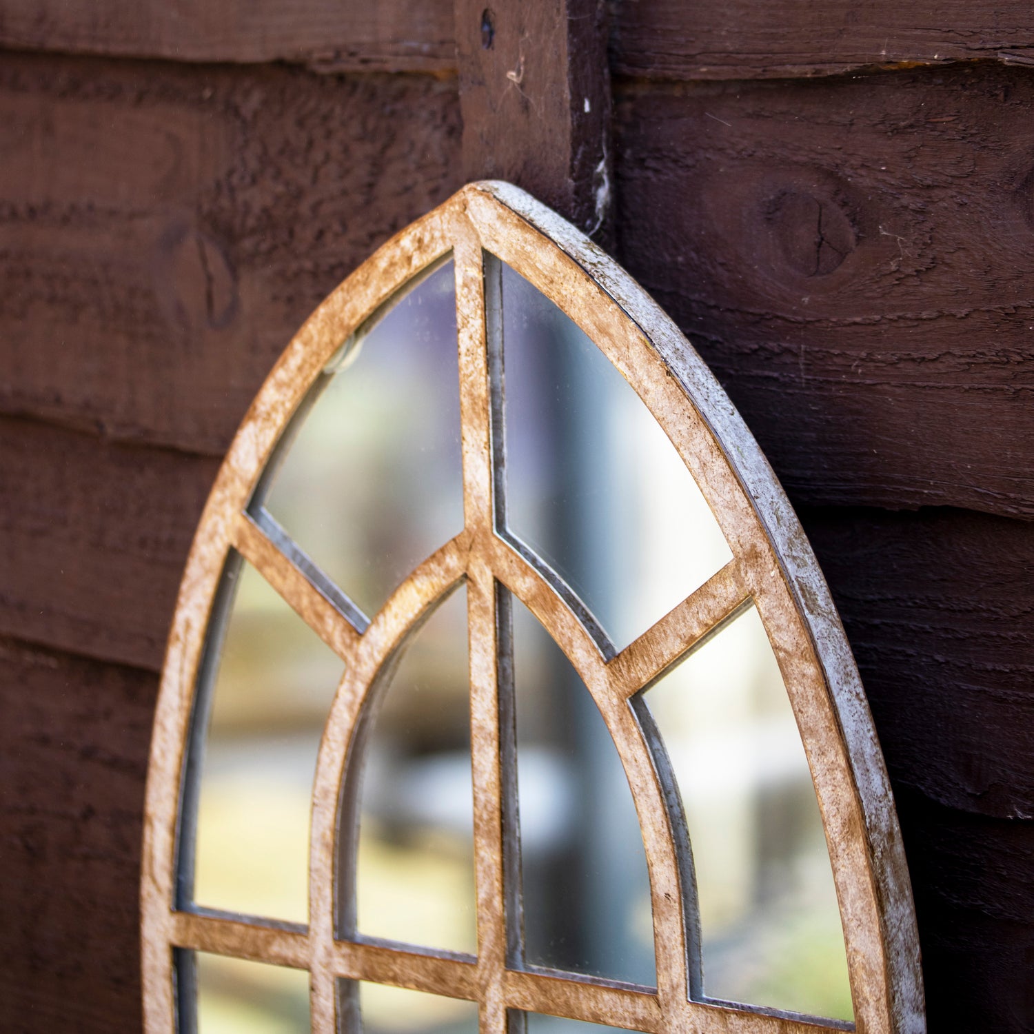 Cathedral Arch Garden Mirror