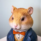 Gentleman Mouse Bust Ornament