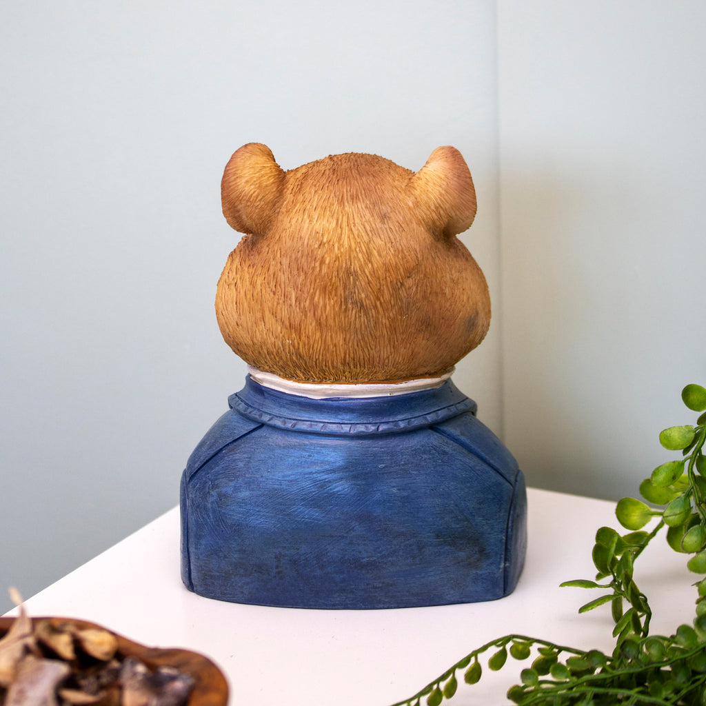 Gentleman Mouse Bust Ornament