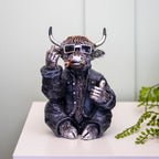 Naughty Highland Cow Ornament