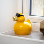 Yellow Cool Duck With Sunglasses Ornament