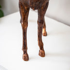 Bronze Effect Stag Sculpture