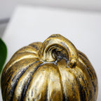 Antique Gold Pumpkin Ornament