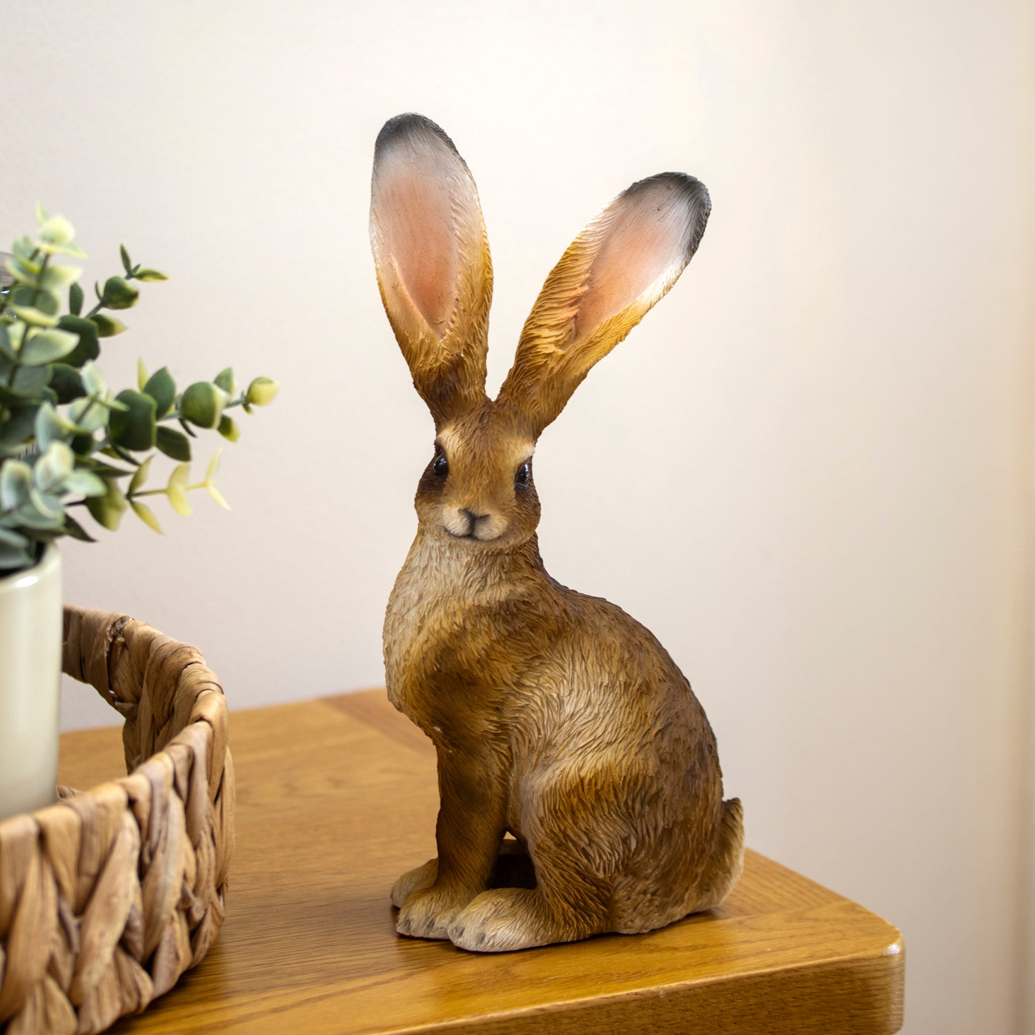 Realistic Brown Rabbit Ornament