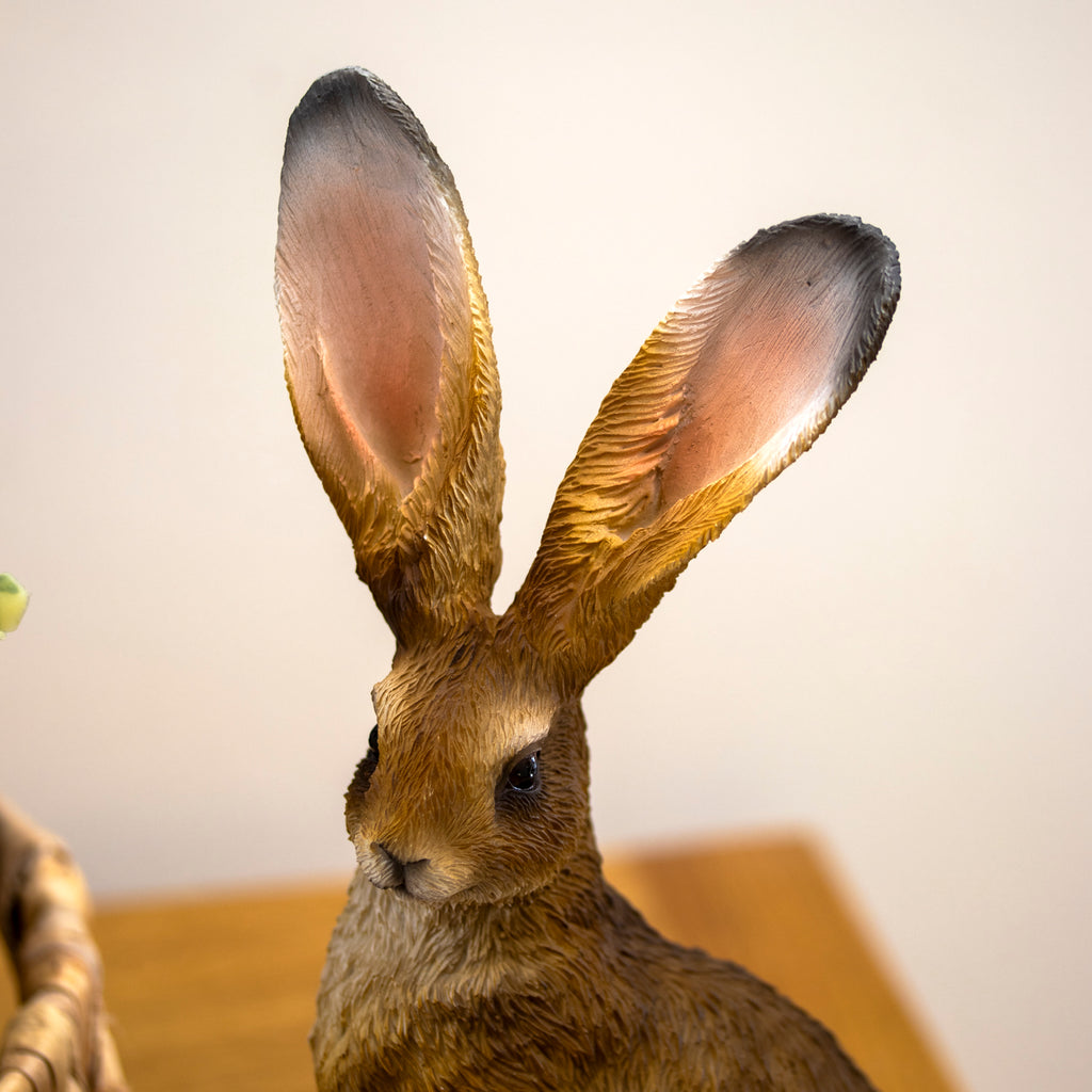 Realistic Brown Rabbit Ornament