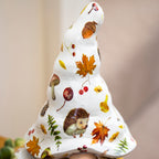 Autumn Leaf Gnome Girl Ornament