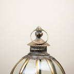 Antique Gold Moroccan Kasbah Candle Lantern
