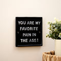 You Are My Favourite Pain In The Ass Sign