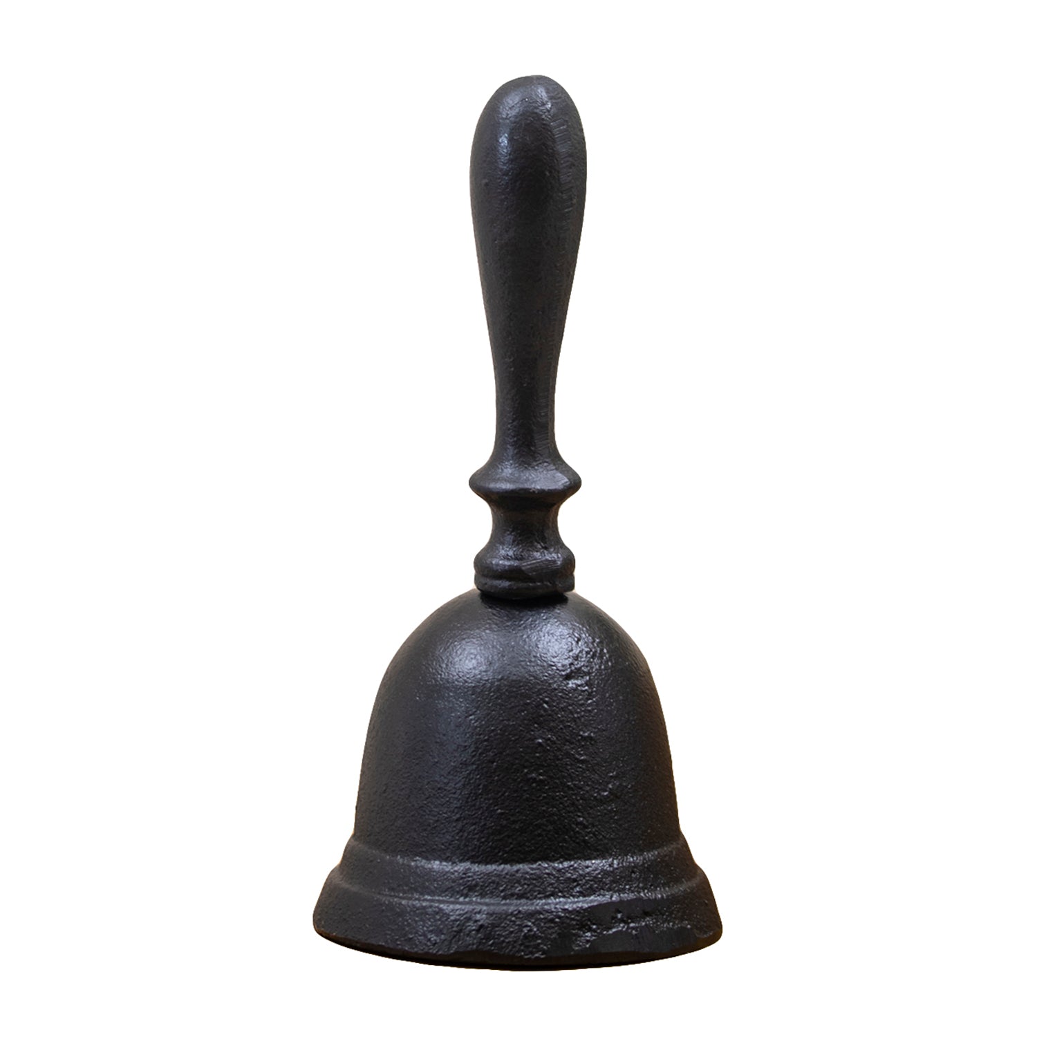 Black Cast Iron Hand Bell Ornament