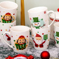 Set Of 6 Christmas Character Mugs
