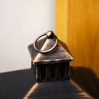 Bronze Triple Pillar LED Candle Lantern