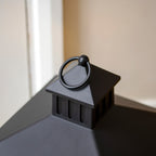 Black Triple Pillar LED Candle Lantern