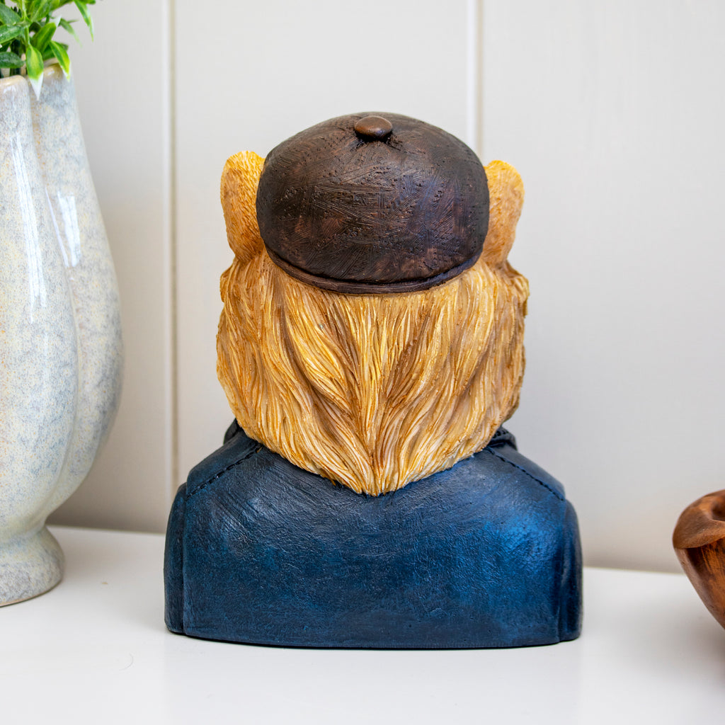 Gentleman Lion Bust Ornament