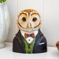 Gentleman Owl Bust Ornament