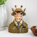 Safari Giraffe Bust Ornament